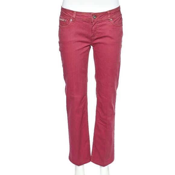 D&g Onion Pink Denim Low Rise Regular Fit Jeans M,All Products : American Fashion Style Bags On Sale